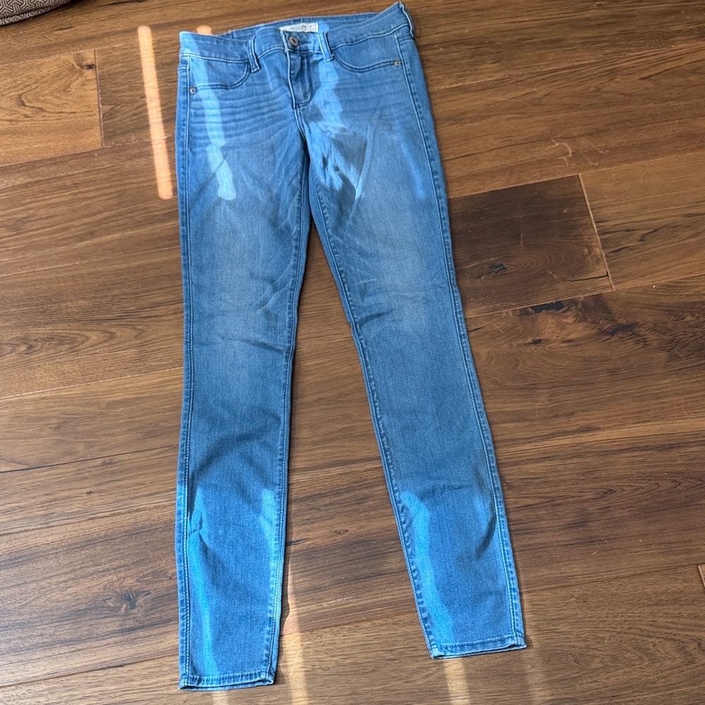Abercrombie & Fitch Medium Blue Skinny Jeans